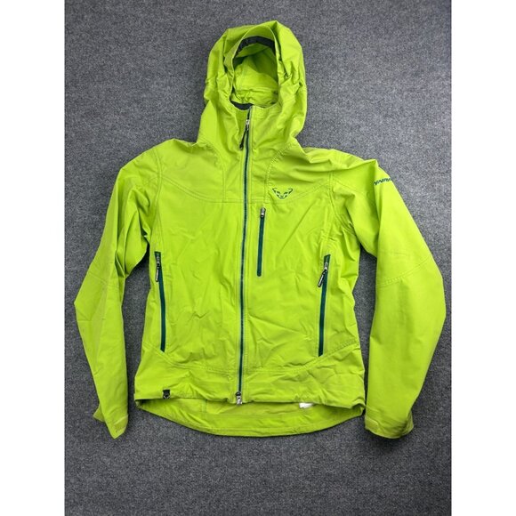 Dynafit Denali Jacket Women's Medium Green Full Zip Hooded Soft Shelll - Picture 1 of 10